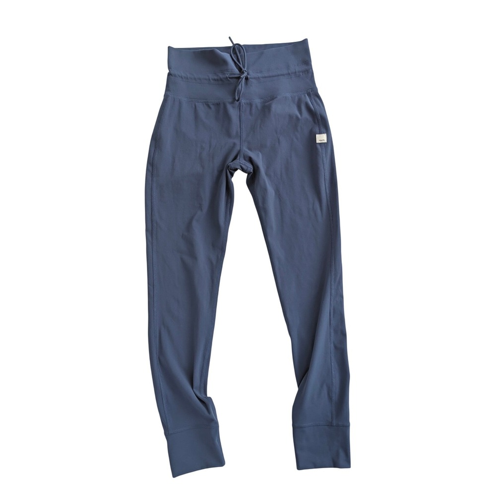 Vuori Daily Jogger Blue Gray High Rise Drawstring Pants VW323 Womens S